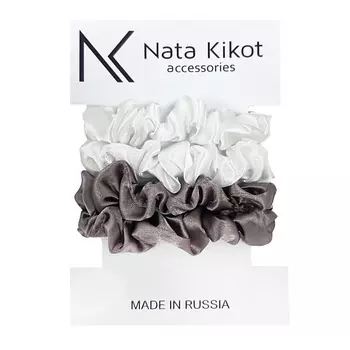 NATA KIKOT Набор тонких шелковых резинок