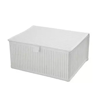 NATURAL HOUSE Корзина стеллажная с крышкой "Бамбук" Shan-23M