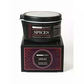 NATURAL INSTINCT Свеча массажная "Специи"