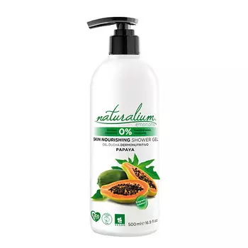 NATURALIUM Гель-крем для душа Папайя Nourishing Shower Gel Papaya