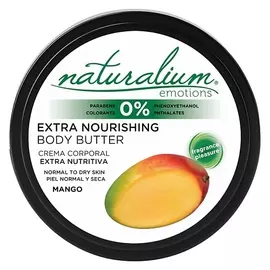 NATURALIUM Масло для тела экстра-питательное Манго Extra Nourishing Body Butter Mango