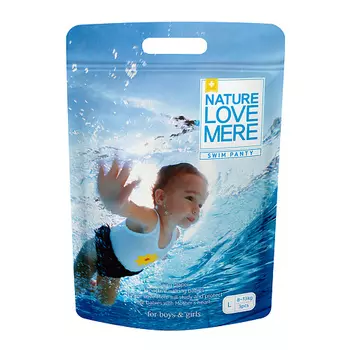 NATURE LOVE MERE Подгузники для плавания L, 8-13 кг 3.0