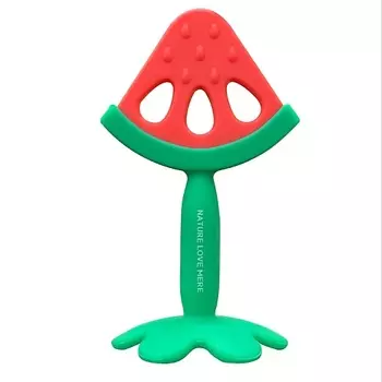 NATURE LOVE MERE Прорезыватель-массажер для десен арбуз