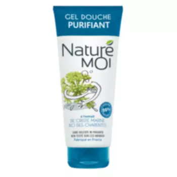 NATURE MOI Гель для душа очищающий с экстрактом МОРСКОГО КРИТМУМА BIO