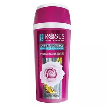 NATURE OF AGIVA Гель для душа roses (розовый эликсир+аргановое масло) 250.0