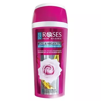 NATURE OF AGIVA Шампунь для волос ROSES(розовый эликсир+аргановое масло)