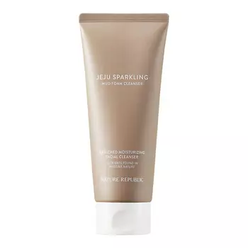 NATURE REPUBLIC Пенка для умывания с глиной на основе газированной минеральной воды Jeju Sparkling