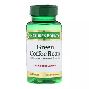 NATURE'S BOUNTY Зеленые кофейные зерна 525 мг