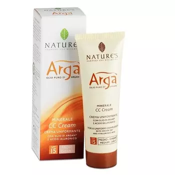 NATURE'S HARMONY AND WELLBEING Крем СС корректирующий SPF15 Arga