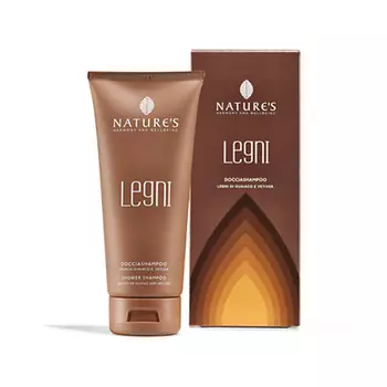 NATURE'S HARMONY AND WELLBEING Шампунь и гель для душа с гваяковым деревом и ветивером Legni Natures 200