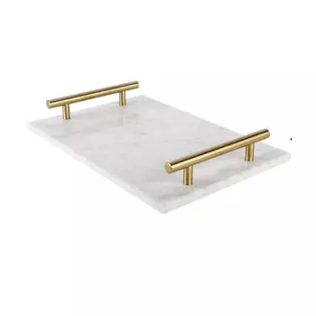 НАТУРКАМЕНЬ Поднос декоративный мраморный на кухню