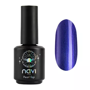 NAVI Топ для ногтей с эффектом жемчужной втирки Pearl top