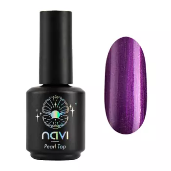 NAVI Топ для ногтей с эффектом жемчужной втирки Pearl top