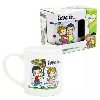 ND PLAY Кружка в подарочной упаковке Love is