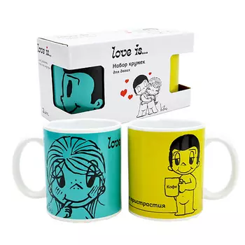ND PLAY Кружки Love is Вкусовые пристрастия