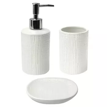 ND PLAY Набор для ванны "Opal" (диспенсер, стакан, мыльница)