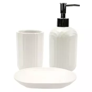 ND PLAY Набор для ванны «Style» (диспенсер, стакан, мыльница)