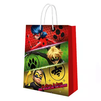 ND PLAY Пакет подарочный Леди Баг и Супер-Кот 335*406*155 мм