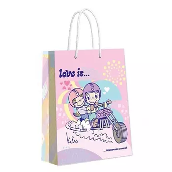 ND PLAY Пакет подарочный Love is