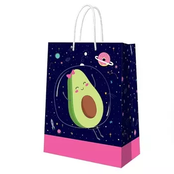 ND PLAY Пакет подарочный малый Авокадо в космосе