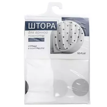 ND PLAY Штора для ванной комнаты «Basic»