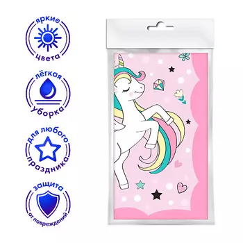 ND PLAY Скатерть Единорог, 120х180 см