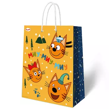 ND PLAY Три Кота Пакет подарочный 315*380*155 мм