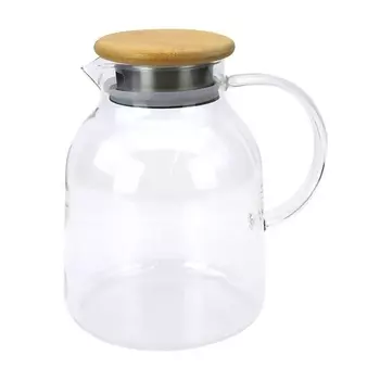 ND PLAY Заварочный чайник с бамбуковой крышкой и металлическим ситечком, 1600 мл 1600.0