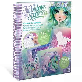 NEBULOUS STARS Серия Marinia: Набор аппликаций наклейками по номерам