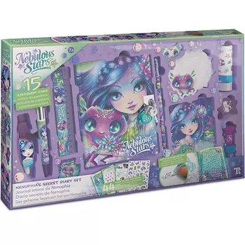 NEBULOUS STARS Серия Nenuphia: Канцелярский набор с личным дневником для хранения секретов