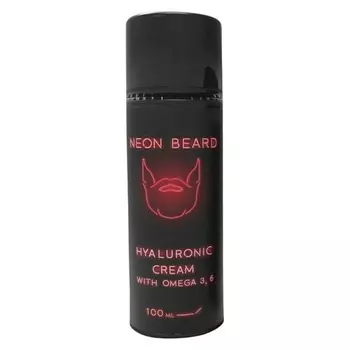 NEON BEARD Гиалуроновый крем с Омега 3.6 RED NEON - Сандал 100.0