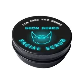 NEON BEARD Скраб для лица BLUE NEON - ANTISTRESS 60.0