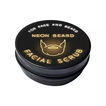 NEON BEARD Скраб для лица GOLD NEON - RADIANCE 60.0