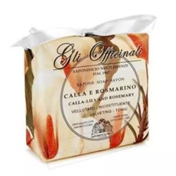 NESTI DANTE Мыло с лечебными травами Калла и розмарин Gli Officinali Calla-Lily & Rosemary