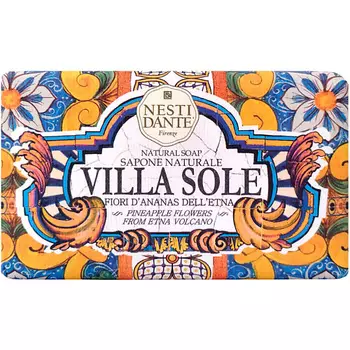 NESTI DANTE Мыло Цветы Этны Villa Sole Pineapple Flowers