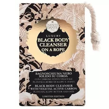 NESTI DANTE Мыло Luxury Black Body Cleanser on a Rope