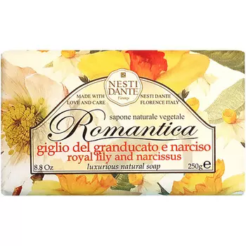 NESTI DANTE Мыло Romantica Royal Lily & Narcissus