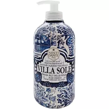 NESTI DANTE Мыло жидкое Фрезия Эолийских островов Villa Solle Blue Freesia from Aeolian Islands