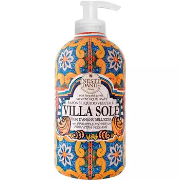 NESTI DANTE Жидкое мыло Цветы Этны Villa Sole Pineapple Flower
