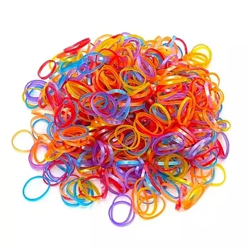 NESURABEAUTY Силиконовые резинки для волос "Перламутровые"