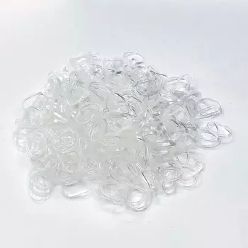 NESURABEAUTY Силиконовые резинки для волос прозрачные