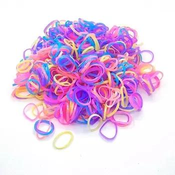 NESURABEAUTY Силиконовые резинки для волос "Розовая мечта"