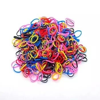 NESURABEAUTY Силиконовые резинки для волос "Яркая ночь"