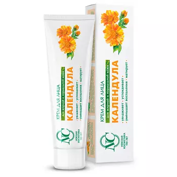 НЕВСКАЯ КОСМЕТИКА Крем для лица увлажняющий Календула 40.0