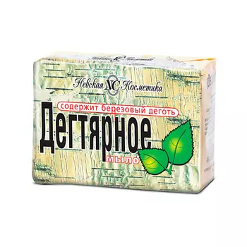 НЕВСКАЯ КОСМЕТИКА Мыло туалетное Дегтярное 140.0