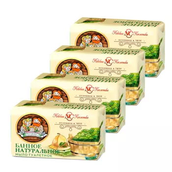 НЕВСКАЯ КОСМЕТИКА Туалетное мыло Банное 4.0