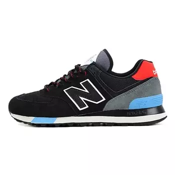 NEW BALANCE Кроссовки 574 Black Velocity Red