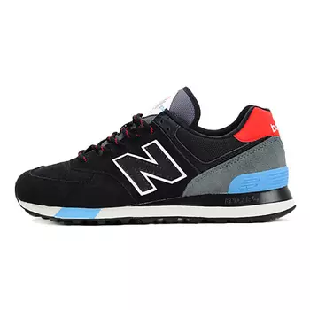NEW BALANCE Кроссовки 574 Black Velocity Red