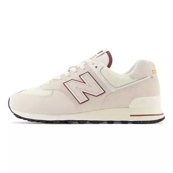 NEW BALANCE Кроссовки 574 Off White Burgundy 2023