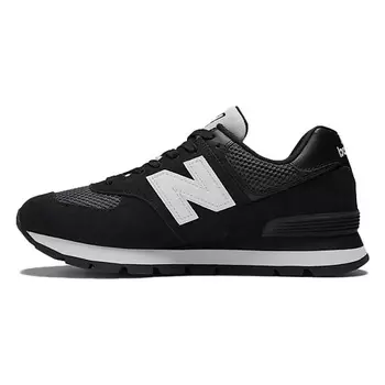 NEW BALANCE Кроссовки 574 Rugged 'Black White'